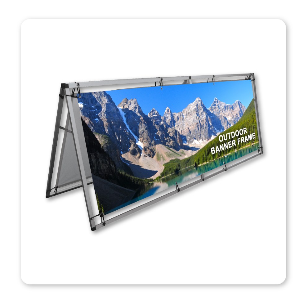 A Frame Banner Holder