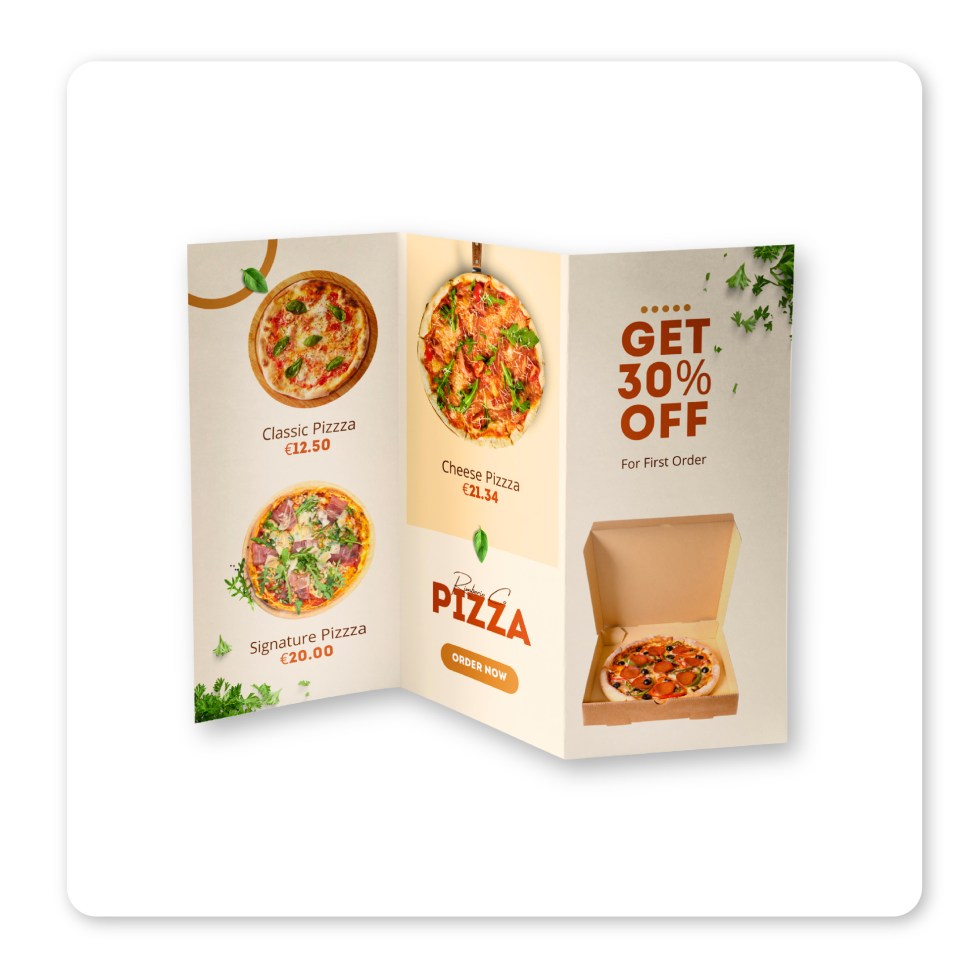 Brochures/Takeaway Menus