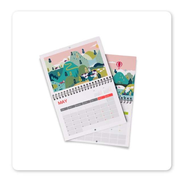 A4 Wall Calendars