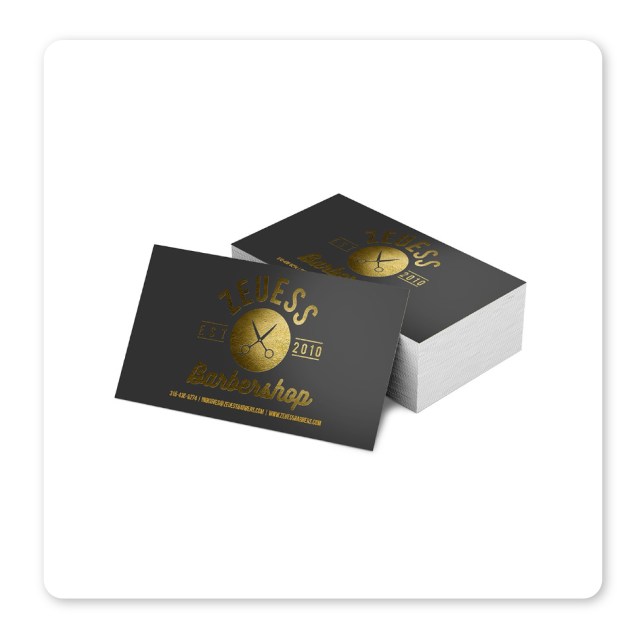 Premium Foiled Business Cards