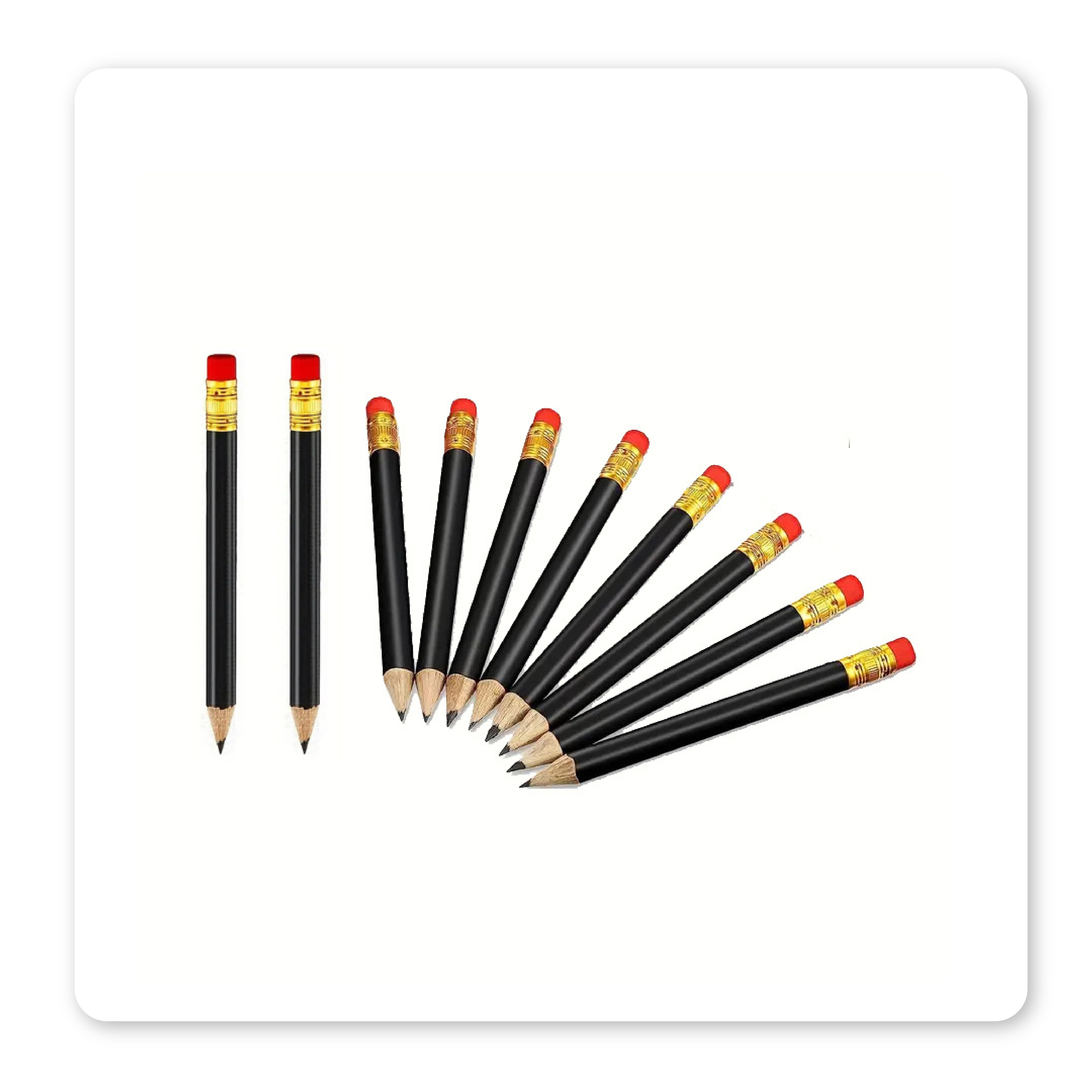 Laser Engraved Personalised Pencils