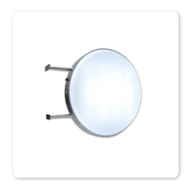 Rounded Projecting LED Lightbox
