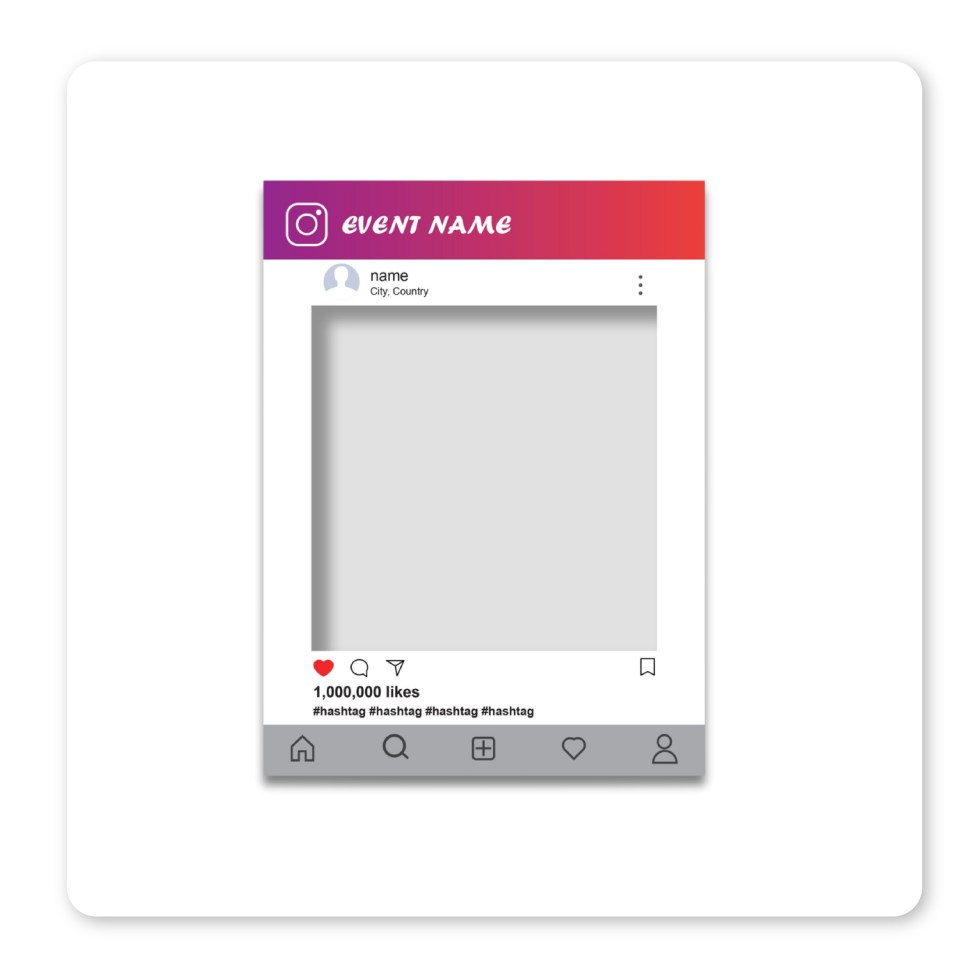 Personalised Selfie Frame