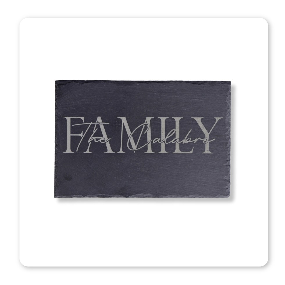 Personalised Slate Plaques