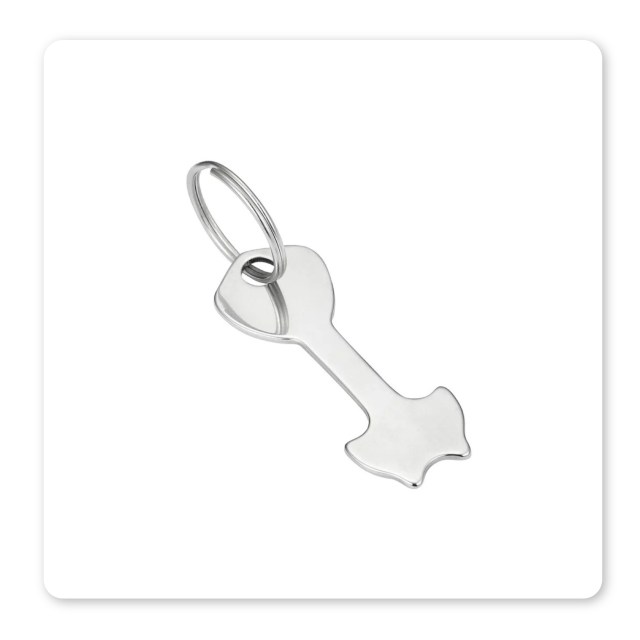 Laser Engraved Trolley Keyrings